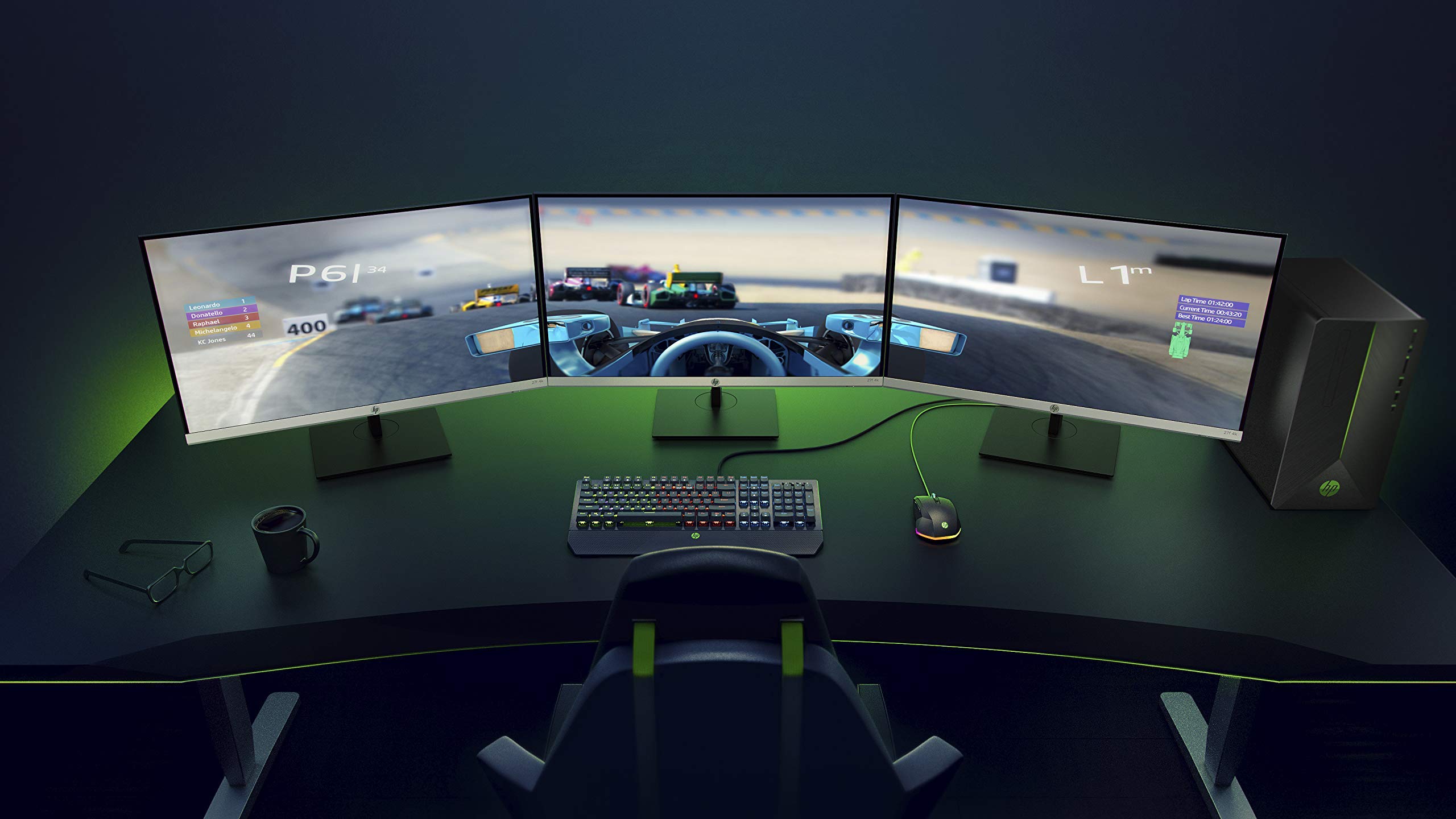 HP 27f 27 inç 4K Monitör, LED arka aydınlatmalı IPS, 60 Hz